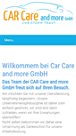 Mobile Screenshot of carcareandmore.de